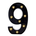 thumbnail image 2 of Sunjoy Tech LED Marquee Number Lights Sign with Hanging Hole Shiny Wide Application Versatile Indoor/Outdoor Decoration, 2 of 8