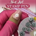thumbnail image 2 of Guardurnaity Kit de bolígrafo sellador para decoración de uñas con tinta de secado rápido para un color y frescura duraderos, incluido el floral Juegos de manicura, 2 of 6