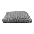 thumbnail image 4 of Geometric Pet House, Monochrome Geometric Ornamental Squares with Triangles and Lines Abstract Modern, Outdoor & Indoor Portable Dog Kennel with Pillow and Cover, 5 Sizes, Black White, by Ambesonne, 4 of 5