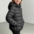 thumbnail image 6 of Luvrsol Girls Box‑Quilted Hooded Puffer Jacket, Zip‑Up Lightweight Kids Cold‑Weather Outerwear 100-160, 6 of 7