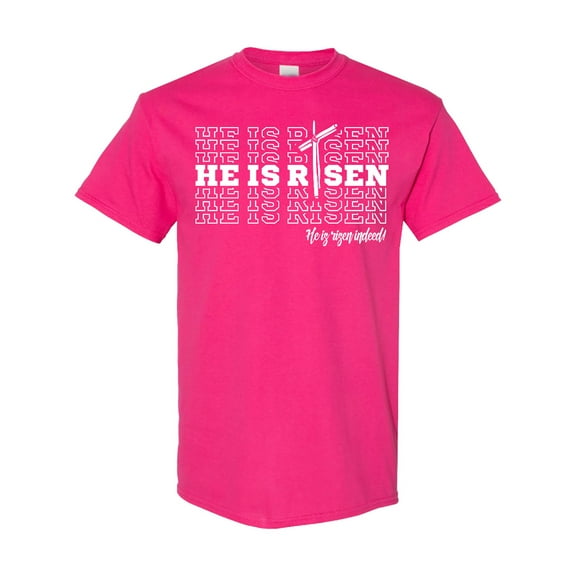 Inktastic He is Risen Mirror Words T-Shirt