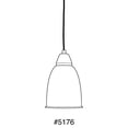 thumbnail image 2 of Progress Lighting, Simple Collection, 1-Light Pendant, Brushed Nickel, Frosted Acrylic Shade, 2 of 2