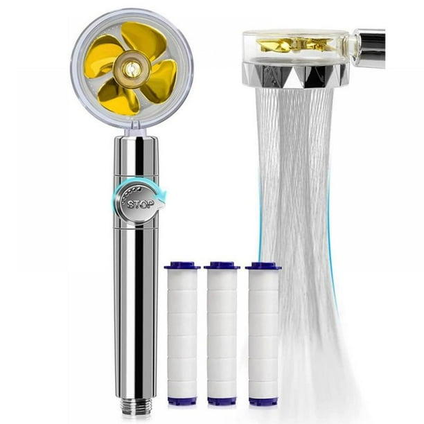 High Pressure Shower Heads, Handheld Turbo Fan Shower, Hydro Jet Shower