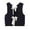 Navy, variant on Women Autumn And Winter Solid Color Casual Short Knitted Sweater Vest Top Knitted Bow Vest Vest