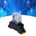 thumbnail image 1 of Loewten Coil Power Relays, With Socket Base 8 Pins Electromagnetic Power Relays For Motors Industrial Relays, 1 of 8