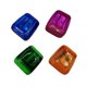thumbnail image 3 of Plastic Color Transparent Pencil Sharpener Geometric Double Hole Sketch Pencil Sharpener Manual Pencil Sharpener, 3 of 5
