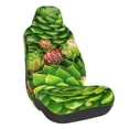 thumbnail image 1 of Wukai Cactus And Succulents Full Set Car Seat Covers with Soft Padding Universal Auto Front Seats Protector and Cushion Mat, 1 of 5