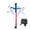 20ft, variant on VEVOR Inflatable Tube Man, 20ft Tall Air Dancer, Wacky Waving Dancing Guy for Outdoor Advertising, Business Store, Increase Visibility (Blower Not Included)