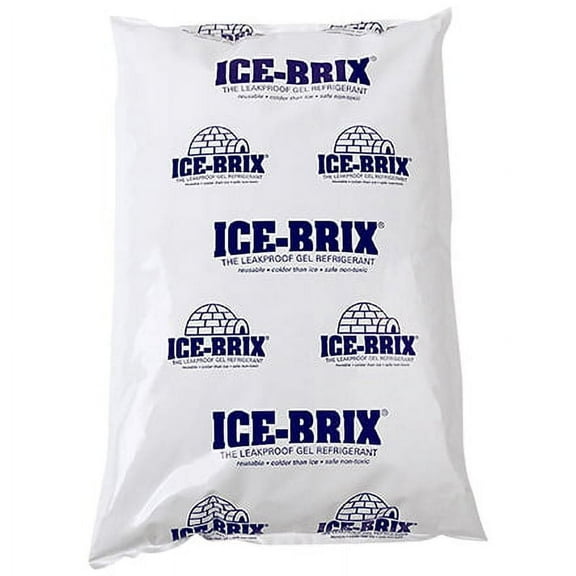 10 x 6 x 1 1/2" - 32 oz. Ice-Brixâ„¢ Cold Packs - 9 Per Case