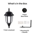 thumbnail image 6 of Techko Solar Wall or Pillar Light – Amber or White Light, 6 of 10