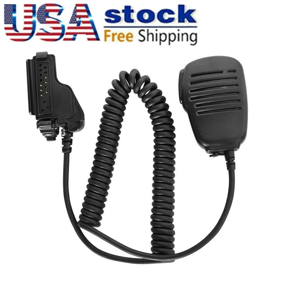 PMMN4051 Remote Speaker Microphone Compatible with Portable Radios XTS1500 XTS2250 XTS2500 XTS3000 XTS3500 XTS5000 MTS2000 HT1000 JT1000 GP900 GP1200 MT2000 Two-Way Radios