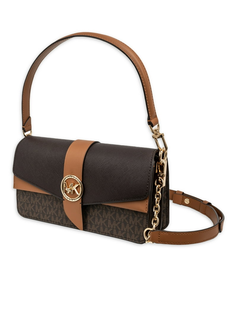 Michael Kors Women's Medium Convertible Shoulder Bag - Brown/Acorn