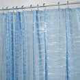 thumbnail image 4 of InterDesign Ripplz EVA Shower Curtain, 70" x 72", Blue, 4 of 5