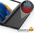 thumbnail image 5 of TECH CIRCLE Magnetic Stand Case for Samsung Galaxy Tab A8 10.5 Inch 2022 Release - Multiple Angles Shockproof Rugged Soft TPU Cover with Pencil Holder Card Slots Auto Sleep/Wake Smart Case,Black, 5 of 8