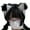 Black, variant on Soft Dog Ears Plush Headgear Stylish Headpiece Cartoon Headwear Accessory for Casual Wear and Special Occasion