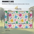 thumbnail image 7 of Yuyamidu Colorful Sea Turtle Golf Cart Seat Covers Starfish Golfcart Seat Cover with Pockets Universal Club Car Seat Towel Blanket Cute Golf Cart Accessories, 7 of 7