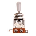 thumbnail image 1 of Interruptores de pastilla de guitarra eléctrica de 3 vías Accesorios de guitarra sin ruido (Plata), 1 of 7