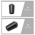 thumbnail image 3 of Black PVC Protective Caps for Home Use with Durable Quality and Convenient Adjustment 200pcs, 3 of 9