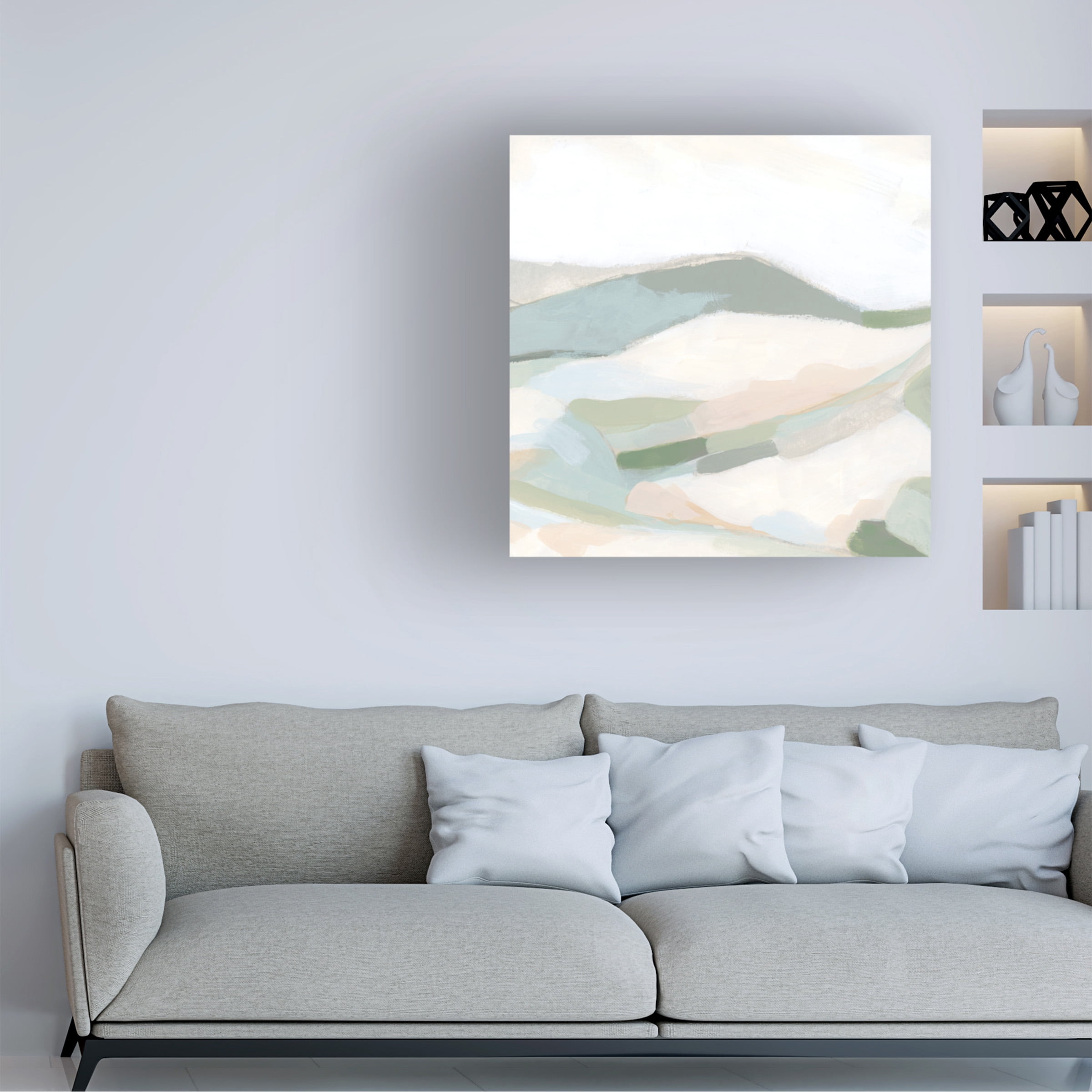 June Erica Vess 'Tonal Vista II' Canvas Art