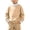Beige, variant on YUANxueke Boys & Girls Fleece Color Block Sweatshirt Long Sleeve Zip Up Mock Neck Pullover Top,Army Green,3 Years