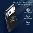 thumbnail image 4 of Entronix Case Compatible with iPhone 17 Pro - 360º Circular Ring Gripstand, 4 of 6