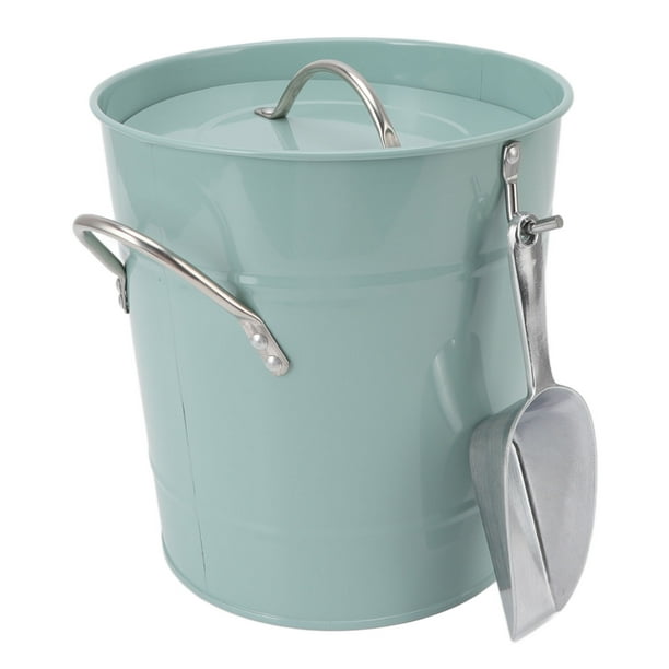 Galvanized ice deals bucket with scoop