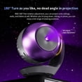 thumbnail image 2 of Galaxy Projector Night Light, Hd Smart Dynamic 5D Holographic Nightlight | 2027 New 360° Adjustable USB Powered Hd Galaxy and Ocean Projector with 24 Films for Bedroom Ceiling Wall Room Decor, 2 of 7