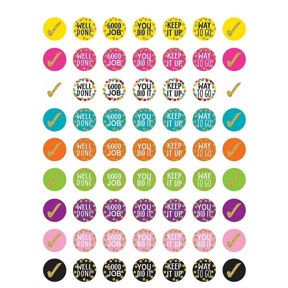 Confetti Mini Stickers by Teacher Created Resources