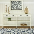 thumbnail image 2 of Linon Trio Melinda Hand Tufted Polyester 5'x7' Area Rug in Navy, 2 of 6