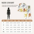 thumbnail image 6 of Junzan Cartoon Monkey Print Womens Pajama Sets,Long Sleeve Button Down For Women Pjs 2 Piece, 6 of 9