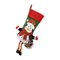 thumbnail image 4 of Medias navideñas colgantes, calcetín navideño portátil, bolsa de regalo Pingüino, 4 of 9