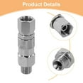 thumbnail image 2 of 1/2In 3/8In Airless High Pressure Sprayer Hose Swivel for Paint Sprayers Joint, 2 of 9