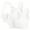 White, variant on Womens Sports Bras 2PC Front Closure Compression Bras For High Sports Everyday Sports Bras for Women Beige XL
