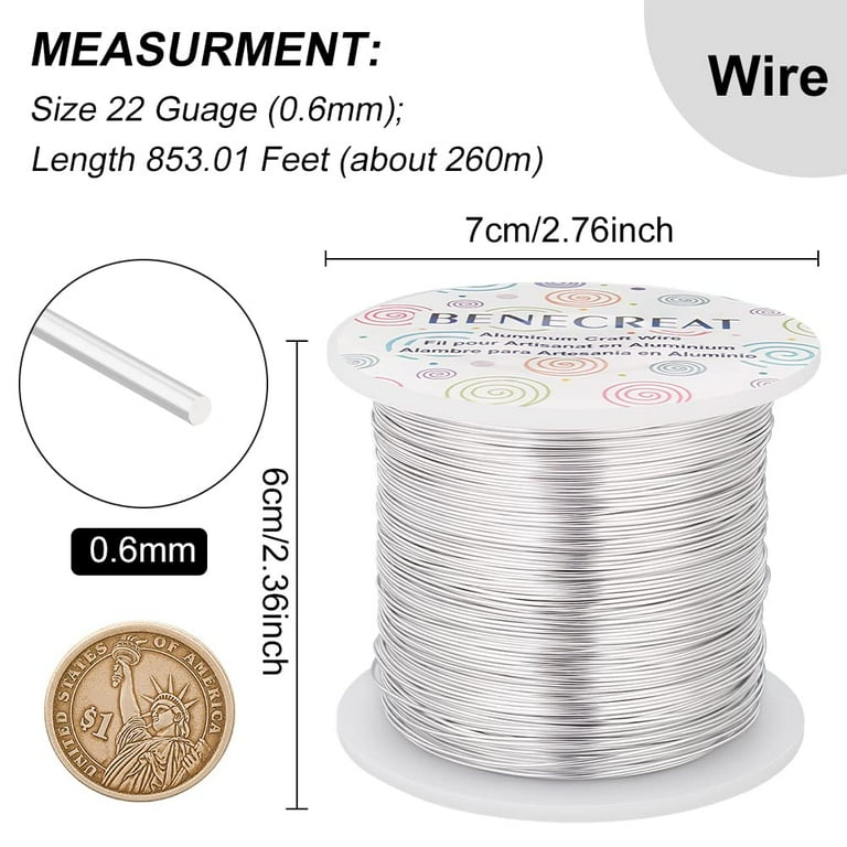 0.6mm Florist Craft Wire - Silver 0.6mm Florist Craft Wire - Silver