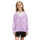 thumbnail image 2 of Cowsor Kids Cardigan Sweater Winter Warm V Neck Cotton Knit Sweaters Fall Fashion Long Sleeve Open Front Button Down Tops, 2 of 6