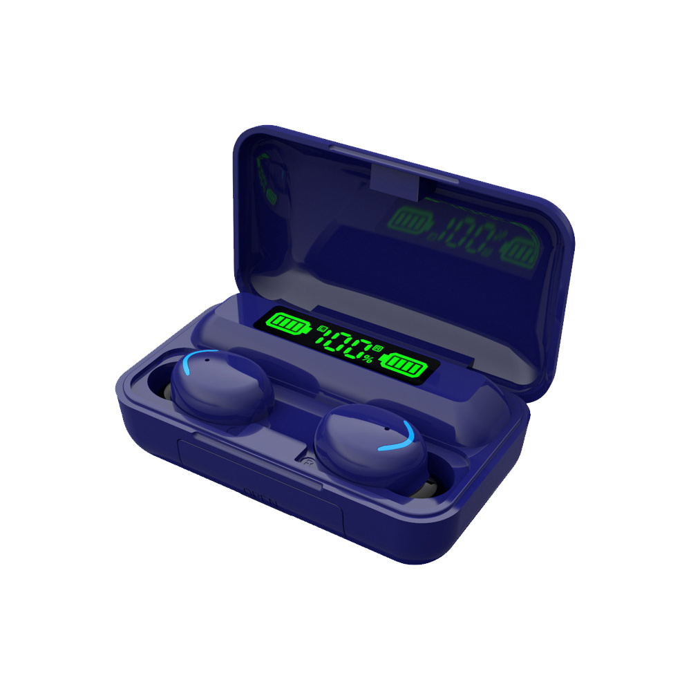 Fully Wireless Bluetooth Rechargeable IPX9 Waterproof Earbud Headphones