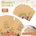 thumbnail image 3 of Sobres Kraft FYSUIMU Let Love Grow de Seed Packets, 200 unidades, 3 of 7