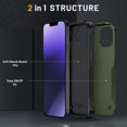 thumbnail image 4 of Funda para iPhone 14, doble capa de protección, a prueba de golpes, protección para pantalla y cámara., 4 of 5