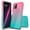 Pink/Teal, variant on T-Mobile Revvl 6 Pro 5G Case, Rosebono Hybrid Graphic Design Pattern Cover Case For T-Mobile Revvl 6 Pro 5G (Dream Catcher)