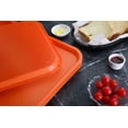 thumbnail image 3 of Bandeja de comida rápida New Star Foodservice naranja de plástico, 25 x 35 cm, 3 of 9