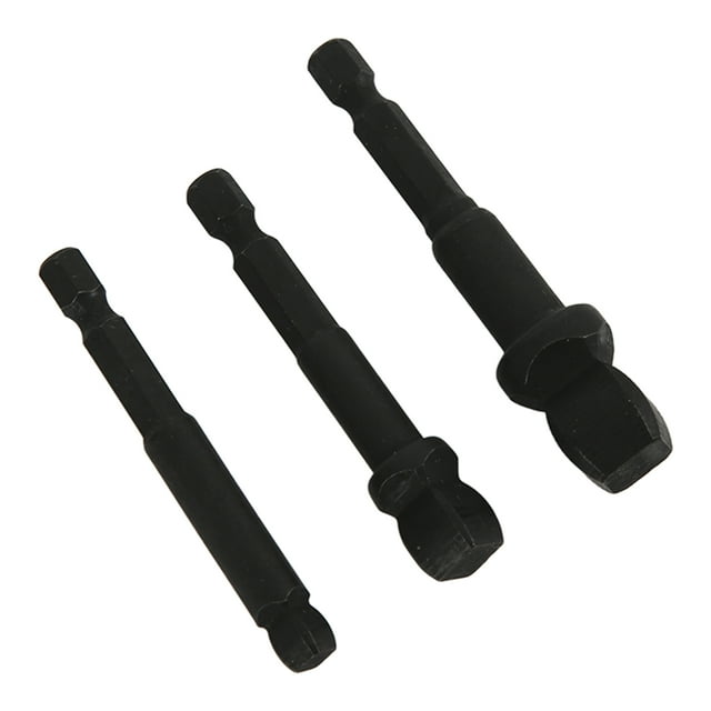 Adaptador de enchufe para taladro, 3 piezas, adaptador de enchufe con impulsión de 1/2 pulg., extensión de enchufe para taladro, rendimiento sólido