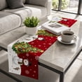 thumbnail image 7 of Eolstice Christmas Table Runner, Long Strip Tabletop Centerpiece, Holiday Dinner Decor, Festive Red Dining Table Linen, Winter Home Party Supplies, 7 of 7