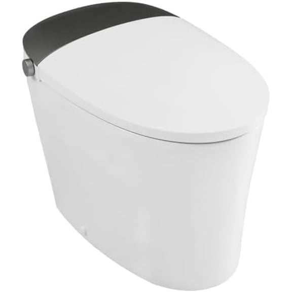 Veeler Smart Bidet Toilet Elongated Heated Seat, Powerful Dual Flush, Multi-Mode Front and Rear Wash, Warm Air Dryer