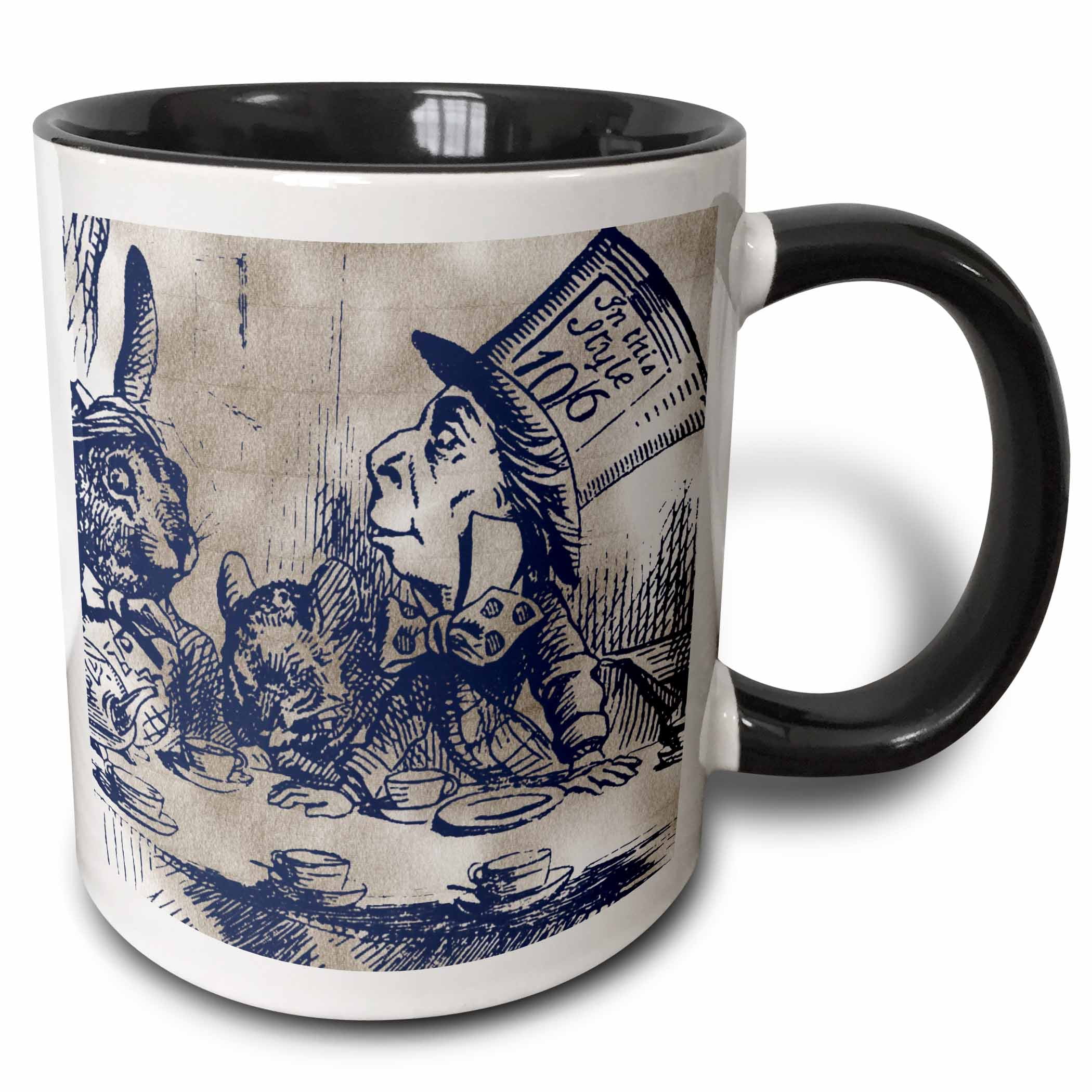 Mad Hatter Tea Party Allice in Wonderland 11oz Ceramic Mug