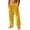 Yellow, variant on Men's Velvet Plush Warm Pajama Pants Fluffy Soft Sleepwear Solid Color Homewear Yellow XL
