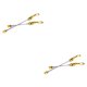 thumbnail image 1 of Eigraketly 1 par de pinchos para bicicleta de montaña ZTTO, pinchos portátiles desmontables de liberación rápida para bicicleta, piezas de repuesto Oro 2piezas Eigraketly CBP200027, 1 of 5