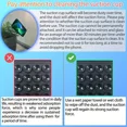 thumbnail image 2 of Silicone Suction Phone Holder Mat Multifunctional Suction Cup Wall Stand Square Anti-Slip Single-Sided Case Mount Back Sticker, 2 of 7