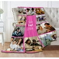 thumbnail image 5 of Customized Photo Collage Blanket-Wedding Blanket. Soft Fleece Throw Blanket, Personalized Picture Blanket. Gift for Wedding, Christmas, Birthday & Anniversary.(Photo Blanket- 07, 50" X 60") A Blankets, 5 of 5