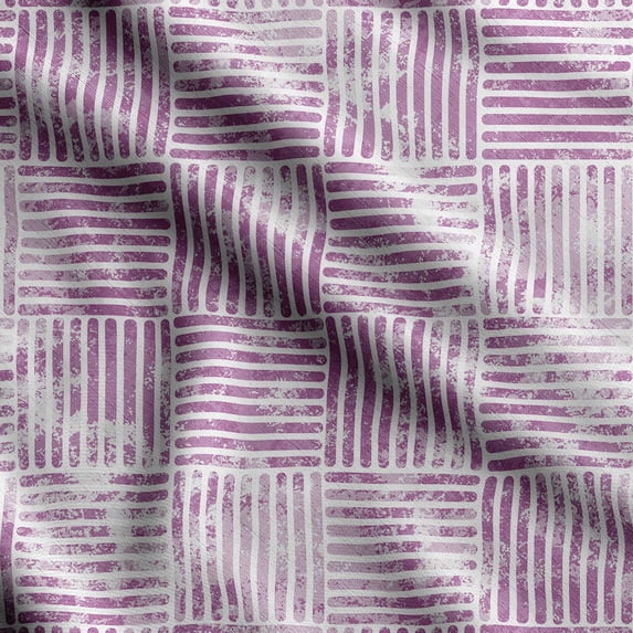 Soimoi Texture Print,Cotton Poplin Sewing Fabric Sold by The Yard- 42 Inch WideSewing Craft Quilting/ Quilt Making Fabric -Purple