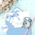 thumbnail image 4 of 24 Pack Blue Bow Thank You Cards with Envelopes and Stickers Watercolor Bow Greeting Cards Blue Blank Note Card for Party Supplies Wedding Baby Shower Bridal Shower, 4 of 7
